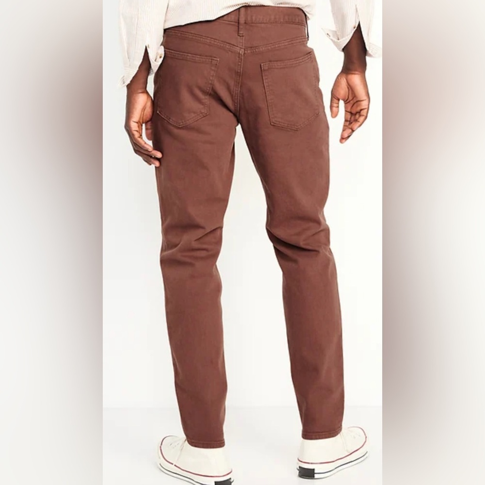 Old Navy Athletic Taper Built-In Flex Five-Pocket Pants NWT 28x32